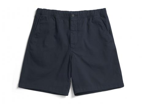 Norse Projects Ezra Relaxed Organic Stretch Twill Short Dark Navy