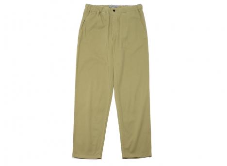 Norse Projects Ezra Relaxed Organic Stretch Twill Trouser Moss Green