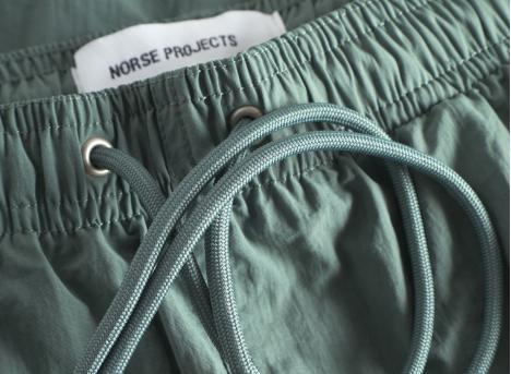 Norse Projects Hauge Recycled Nylon Swimmers Aluminum Petro