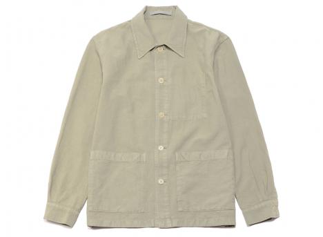 Norse Projects Julian Cotton Linen Overshirt Clay