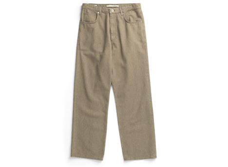 Norse Projects Korshavn Relaxed 5 Pocket Resist Dyed Twill Vetiver
