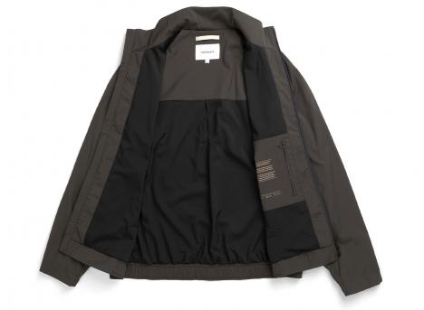 Norse Projects Korso Alpinix 375 Wool Harrington Jacket Charcoal Melange