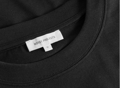 Norse Projects Norse Standard Heavy Loose Tshirt Black