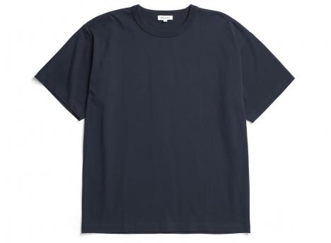 Norse Projects Simon Organic Arch Print Tshirt Dark Navy