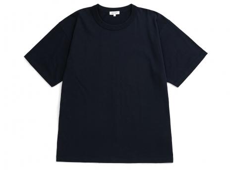 Norse Projects Snekkersten Organic Arch Print Tshirt Dark Navy