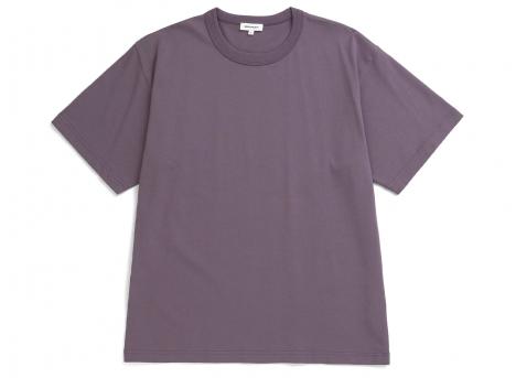 Norse Projects Snekkersten Organic Arch Print Tshirt Vintage Violet