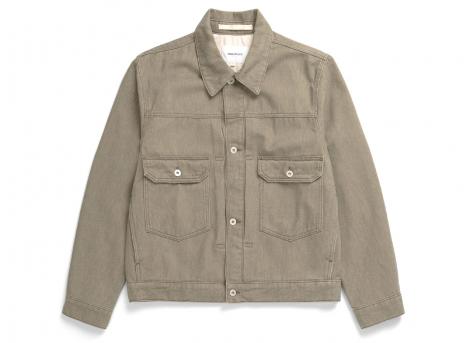 Norse Projects Storadal Resist Dyed Twill Type II Jacket Vetiver