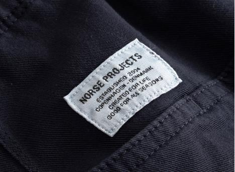 Norse Projects Trysil Regular Organic Stretch Twill Short Dark Navy