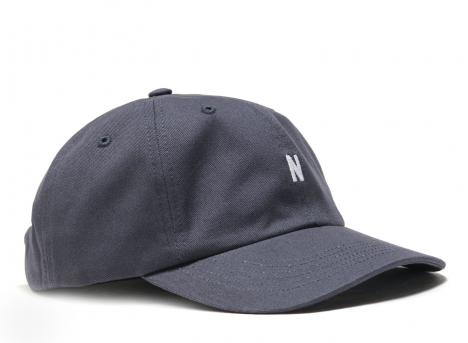 Norse Projects Twill Sports Cap Magnet Grey