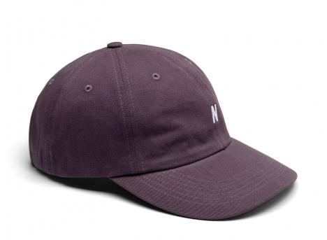 Norse Projects Twill Sports Cap Vintage Violet