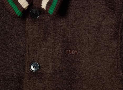 Obey Arden Blouson Jacket Java Brown 121800603