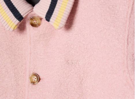 Obey Arden Blouson Jacket Pale Lilac 121800603