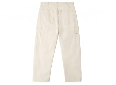 Obey Bigwig Baggy Twill Cargo Pant Silver Grey