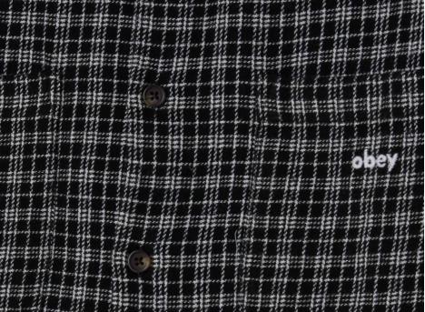 Obey Bigwig Rick Woven Black Multi 181200415