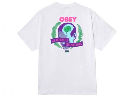 Obey Decaying Minds Tee White 165264269