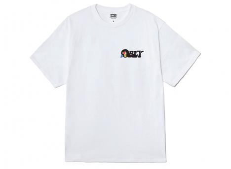 Obey Earth Drop Out Tee White 165264120