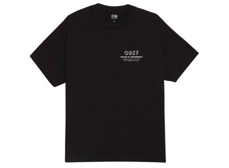 Obey House Of Subversion Tshirt Black 165264195
