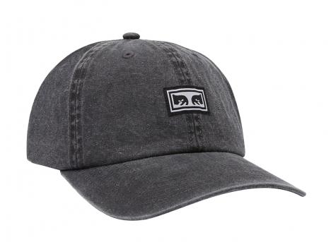 Obey Icon Eyes Pigment 6 Panel Pigment Black 100580391