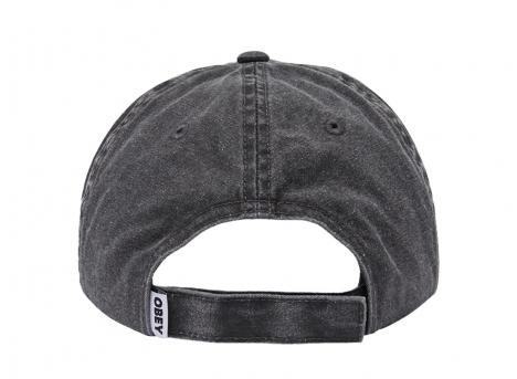 Obey Icon Eyes Pigment 6 Panel Pigment Black 100580391