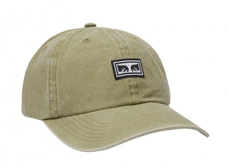 Obey Icon Eyes Pigment 6 Panel Pigment Khaki 100580391