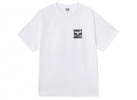 Obey In A Different Place Tee White 165264223