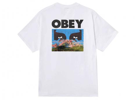 Obey In A Different Place Tee White 165264223