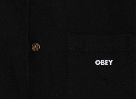 Obey Pablo Denim Woven Black Faded Wash 181200412