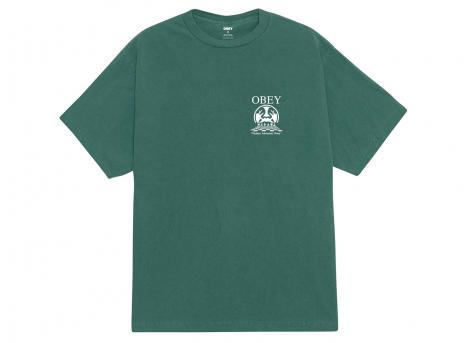 Obey Precision Pigment Tee Rainforest 167924226