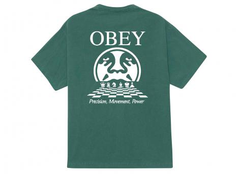Obey Precision Pigment Tee Rainforest 167924226