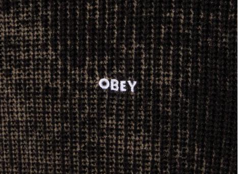 Obey Spray Effect Sweater Black Multi 151000109
