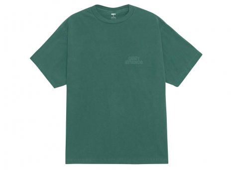 Obey Studios Outline Tee Pigment Rainforest 167924095