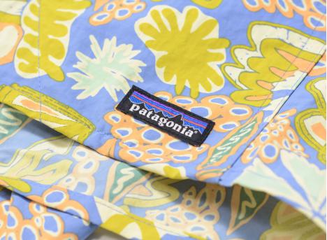 Patagonia Baggies Short 5 In. Flourish Abundant Blue