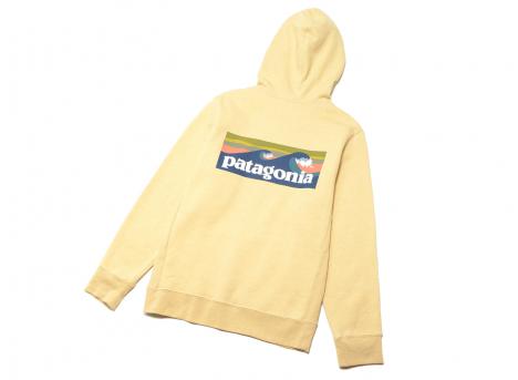 Patagonia Boardshort Logo Uprisal Hoody Beeswax Tan