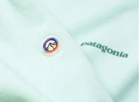 Patagonia Fitz Roy Icon Uprisal Crew Rinsed Green