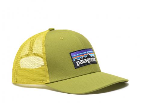 Patagonia P-6 Logo Trucker Hat Graze Green