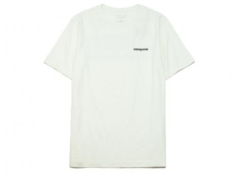 Patagonia P6 Logo Tshirt Undyed Natural