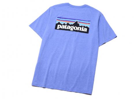 Patagonia P6 Logo Responsibili-Tee Abundant Blue