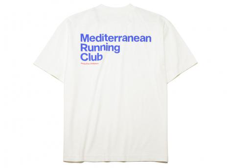 Peaufine Oversize Mediterranean Tee Off White