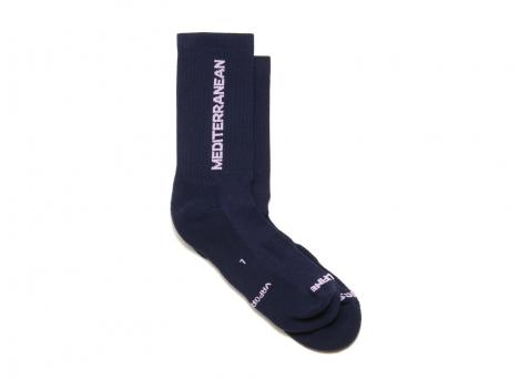 Peaufine Vaporfeel Mediterranean Socks Navy