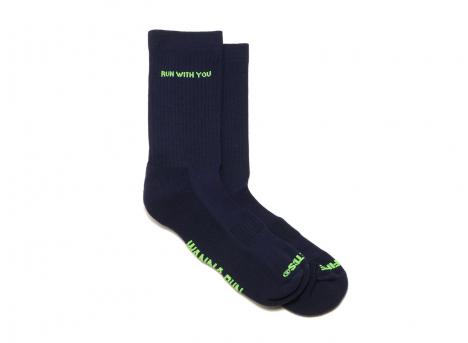 Peaufine Vaporfeel Run With You Socks Navy