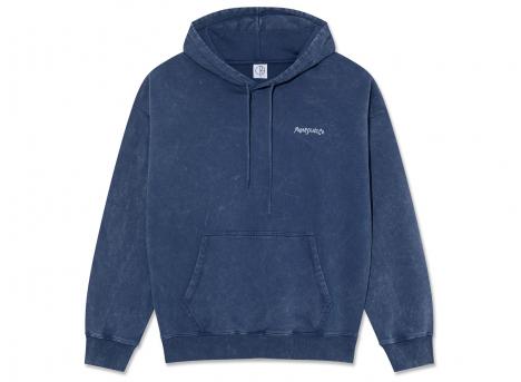 Polar Skate Co Acid Frank Surf Logo Hoodie Dark Blue