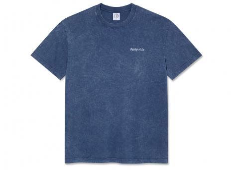 Polar Skate Co Acid Surf Logo Tee Dark Blue