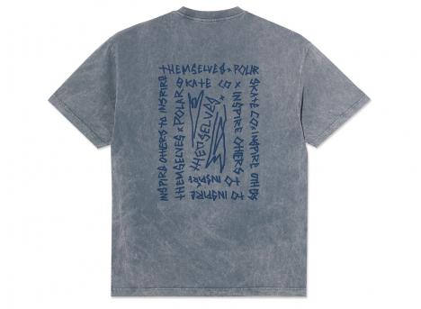 Polar Skate Co Acid Tee IOTIT Grey
