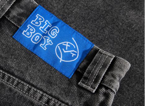 Polar Skate Co Big Boy Pants Silver Black