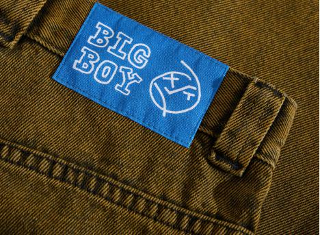 Polar Skate Co Big Boy Pants Yellow / Black