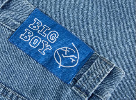 Polar Skate Co Big Boy Pants Mid Blue