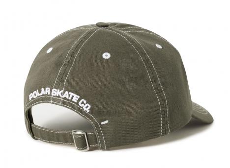 Polar Skate Co Contrast Sai Cap Olive