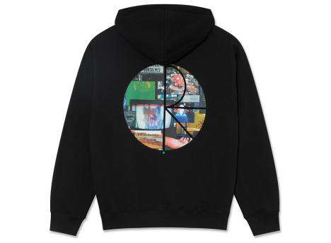 Polar Skate Co Dave Fill Logo Ourselves Collage Hoodie Black