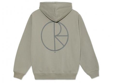 Polar Skate Co Dave Stroke Logo Hoodie Vetiver