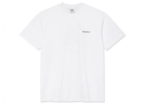 Polar Skate Co Life In A Bubble Tee White